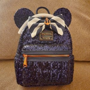 Navy Sequins Disney Crusieline Loungefly Backpack